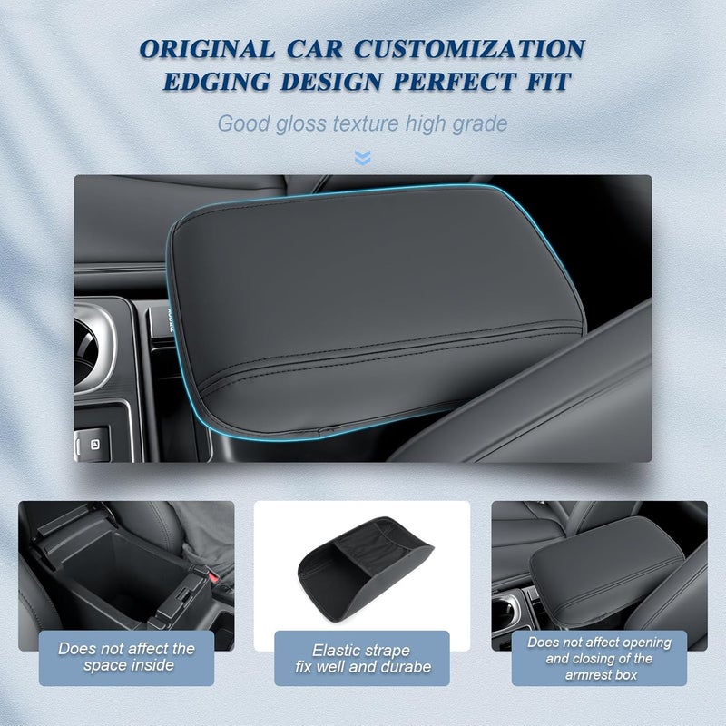 BIBIBO for 2026 Subaru Outback Center Console Armrest Cover,Armrest Cushion 2026 Subaru Outback Console Lid,2026 Outback Arm Rest Pad Cover Protector,2026 Outback Armrest Accessories Armrest - Image 3
